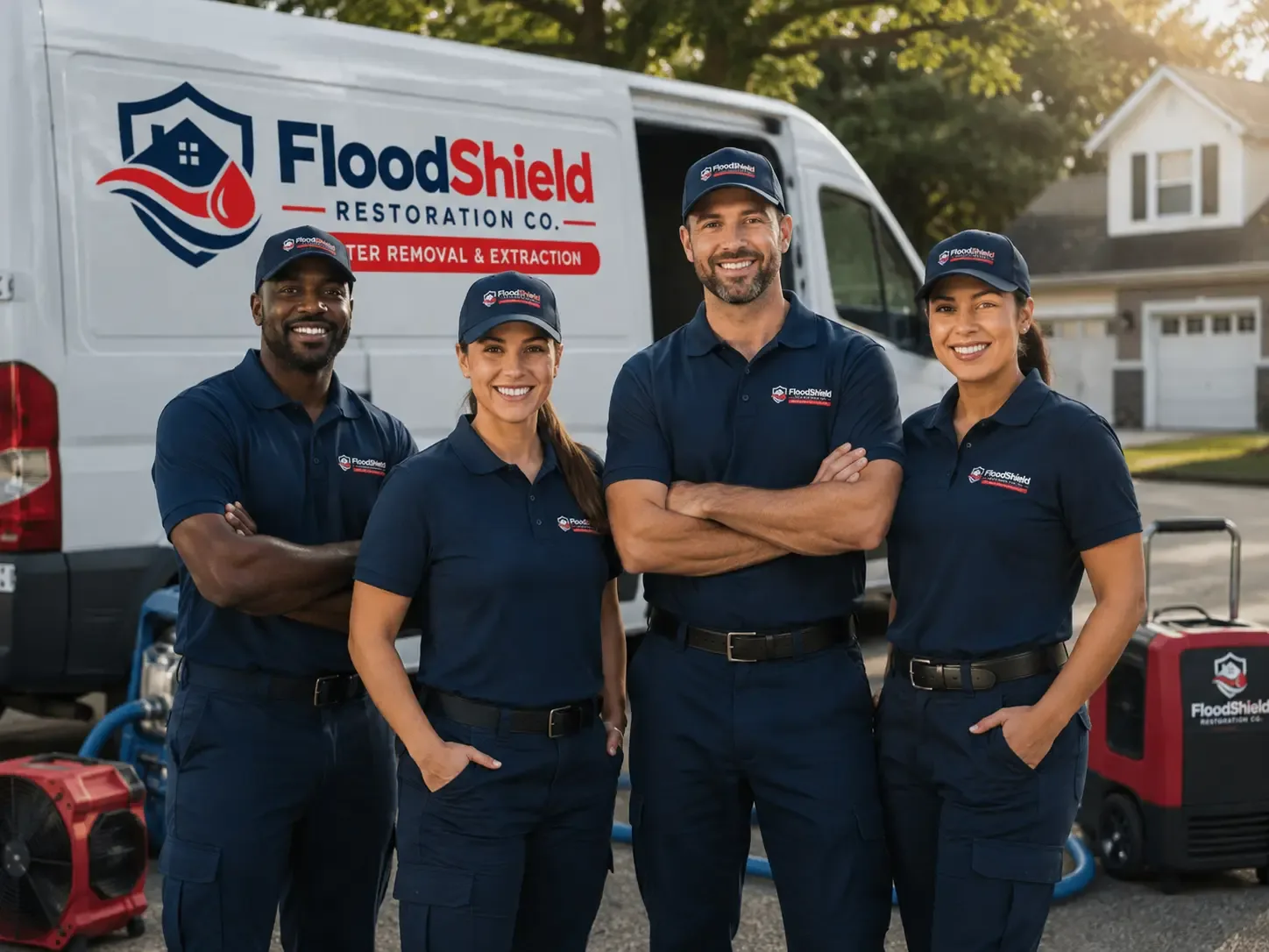 Flood Damage Restoration company in Martinsburg, IA